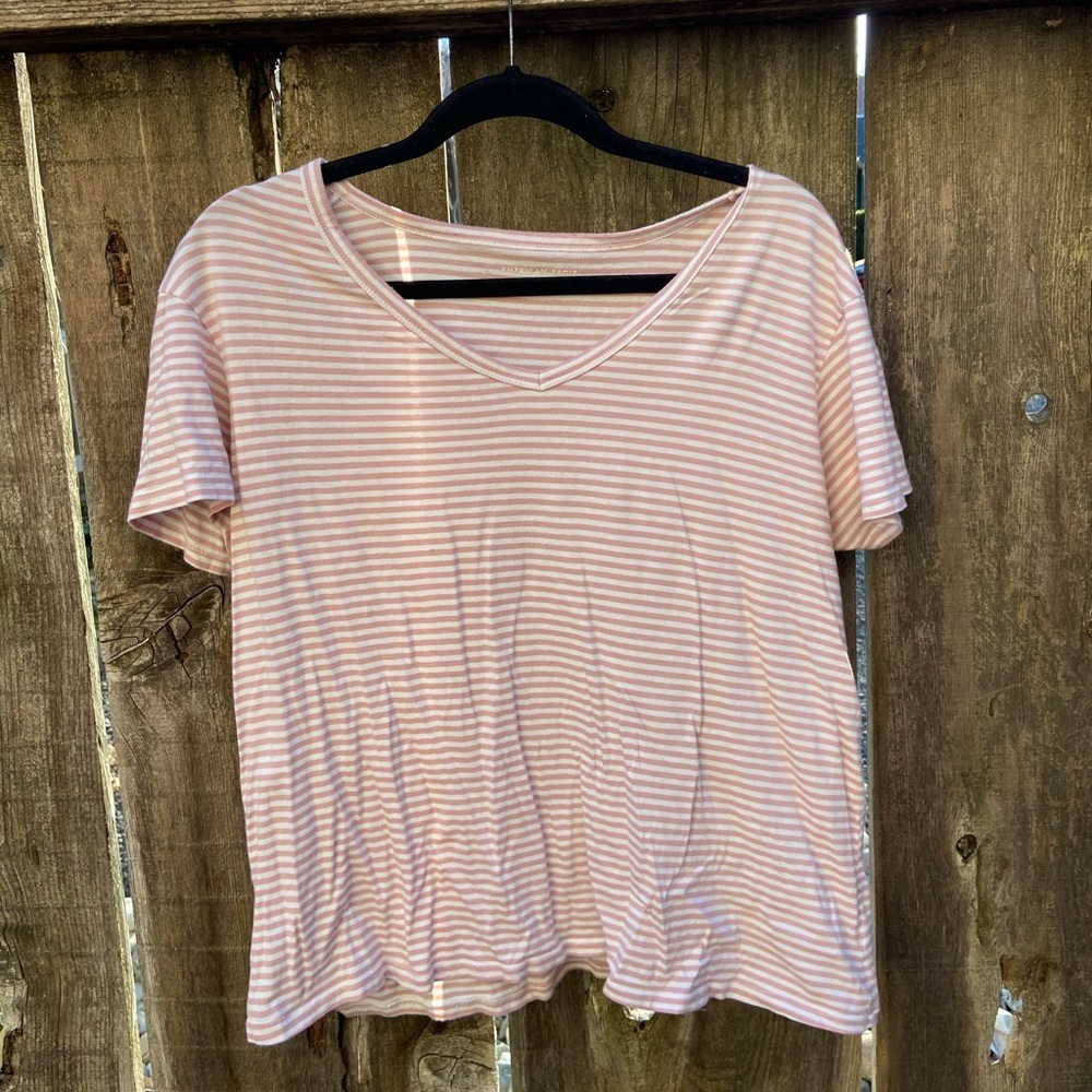 Striped American Eagle Shirt